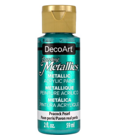 dazzling metallics peacock pearl