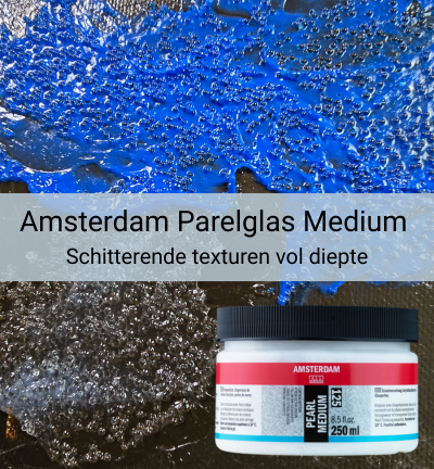 Amsterdam Parelglas Medium schitterende texturen vol diepte