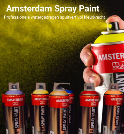 Amsterdam Spray Paint professionele watergedragen spuitverf vol kleurkracht