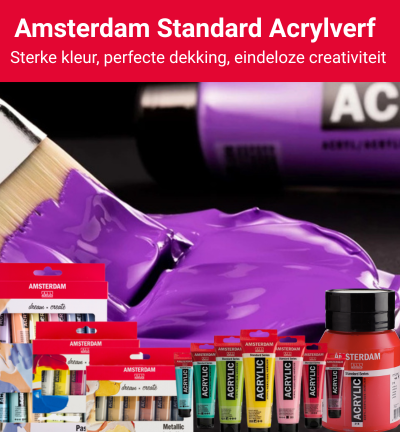 Amsterdam Standard Acrylverf sterke kleur, perfecte dekking, eindeloze creativiteit