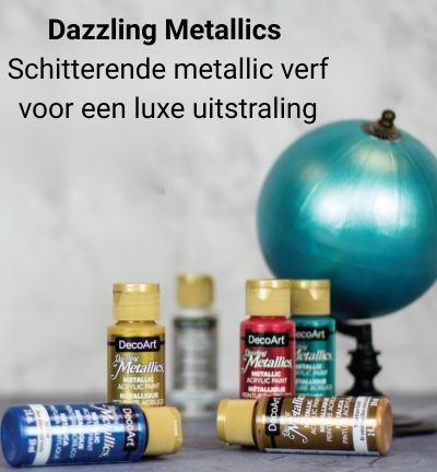 Dazzling Metallics  schitterende metallic verf