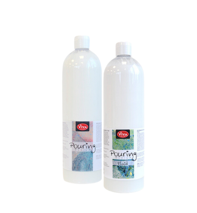 Wat is het verschil tussen de Pouring medium en de Pouring fluid?