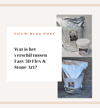 Wat is het verschil tussen Easy 3D Flex & Stone Art?
