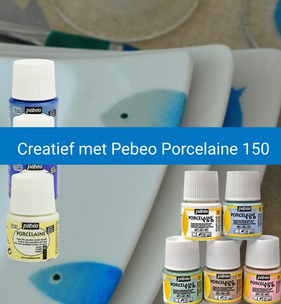 Pebeo Porcelaine 150 Porselein- en glasverf voor servies & porselein