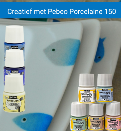 Pebeo Porcelaine 150 Porselein- en glasverf voor servies & porselein