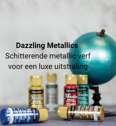 Dazzling Metallics  schitterende metallic verf