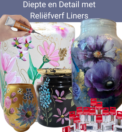 Diepte en Detail met Amsterdam Reliëfverf Liners