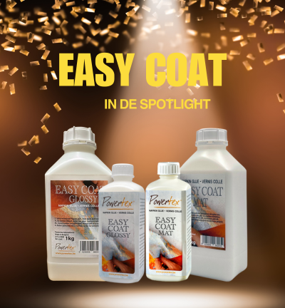 Powertex Easy Coat | Servettenlijm en medium voor decoupage
