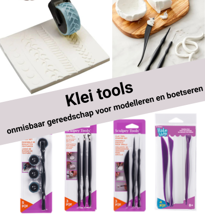 Klei tools – onmisbaar gereedschap voor modelleren en boetseren