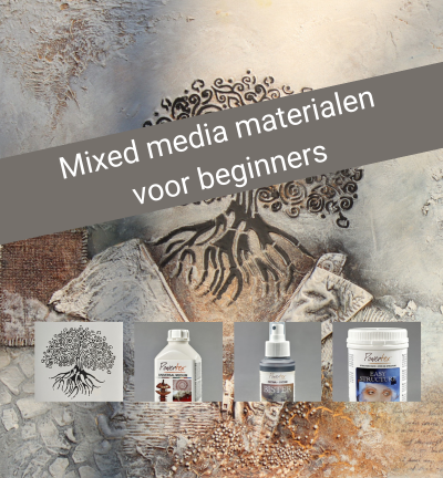 Mixed media materialen voor beginners