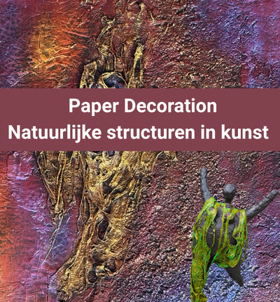 Paper Decoration | Natuurlijke Structuren Met Gedroogde Moerbeiboomschors