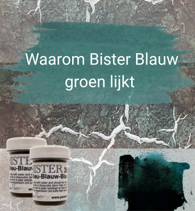 Waarom Bister Blauw groen lijkt