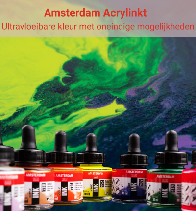 Amsterdam Acrylinkt ultravloeibare kleur met oneindige mogelijkheden
