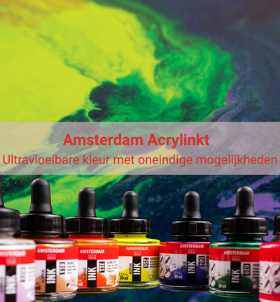 Amsterdam Acrylinkt ultravloeibare kleur met oneindige mogelijkheden