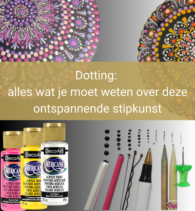 Dotting: alles wat je moet weten over deze ontspannende stipkunst