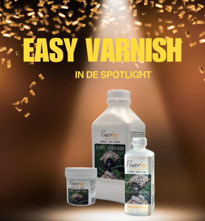 Geef Je Creaties Kracht: Hoe Easy Varnish van Powertex Jouw Kunstwerk Watervast Maakt
