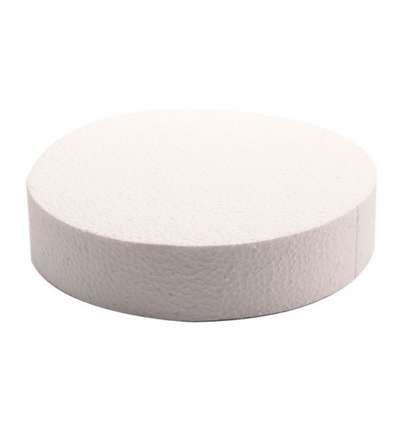 Styropor taartbodem rond