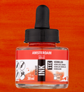 Amsterdam Acrylinkt Fles 30 ml Vermiljoen 311
