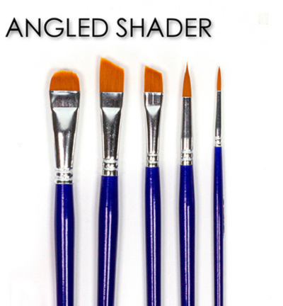 Basics with Angled Shaders penselen