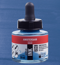 Amsterdam Acrylinkt Fles 30 ml Grijsblauw 562
