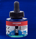 Amsterdam Acrylinkt Fles 30 ml Phtaloblauw 570