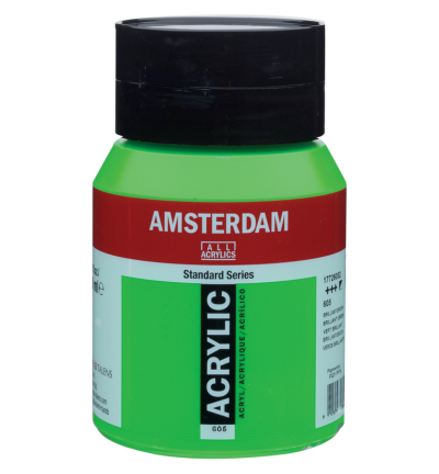 Amsterdam Standard Series Acrylverf Pot 500 ml Briljantgroen 605