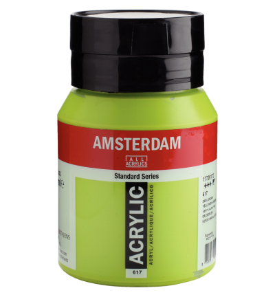 Amsterdam Standard Series Acrylverf Pot 500 ml Geelgroen 617