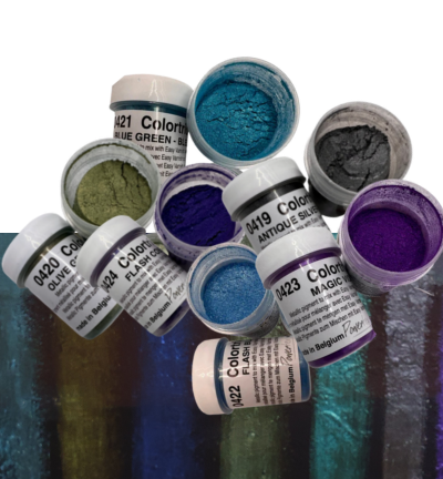 Colortricx Metallic Bundel – Set van 6 Kleuren voor Luxe Metallic Effecten