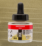 Amsterdam Acrylinkt Fles 30 ml Parelgeel