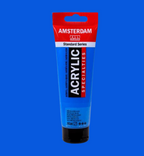 Amsterdam Standard Series acrylverf tube 120 ml Metallic Blauw 834