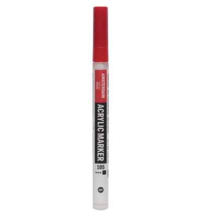 Acrylic marker 2 mm Titaanwit 105