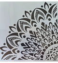 Mandala grote kwart  30 x 30 cm stencil nr 7