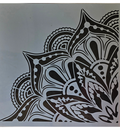 Mandala grote kwart  30 x 30 cm stencil nr 8
