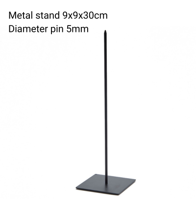 Metal stand 9 x 9 x 30 cm