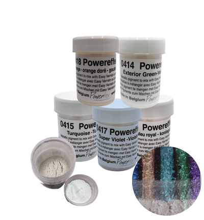 Powereffect bundel – 5 kleuren vol metallic magie