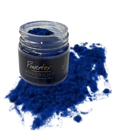 PowerSoft Blauw – Fluweelzachte Textuur voor Powertex