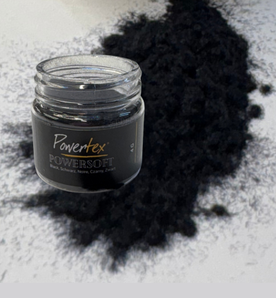 PowerSoft zwart – Fluweelzachte Textuur voor Powertex