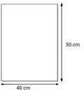 Wit Transferpapier 40 x 50 cm voor Donkere Ondergronden