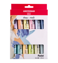 Standard Series acrylic paint pastel set | 12 x 20 ml