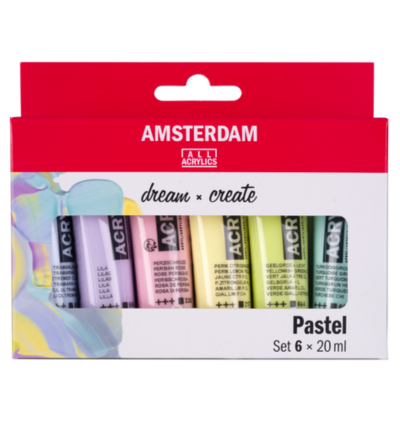 Standard Series acrylverf pastel set | 6 x 20 ml