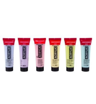 Standard Series acrylverf pastel set | 6 x 20 ml