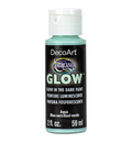 Glow in the dark paint Aqua