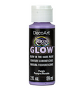 Glow in the dark paint Purple