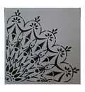 Mandala grote kwart 30 x 30 cm stencil nr 3