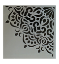 Mandala grote kwart 30 x 30 cm stencil nr 4