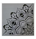 Mandala grote kwart 30 x 30 cm stencil nr 5