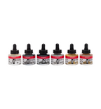 Amsterdam Acrylinkt lettering set | 6 x 30 ml