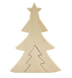 1 set kerstboom