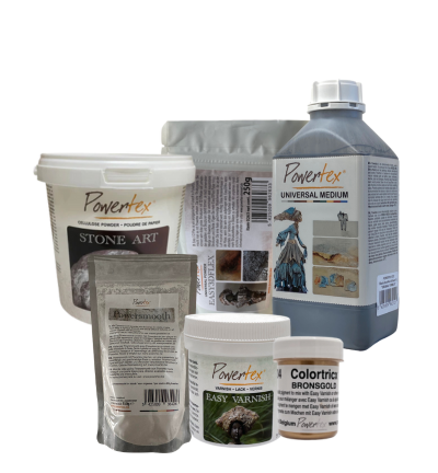 Powertex klei sculpture starter bundel – geef je sculpturen leven