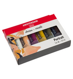 Amsterdam Standard Series acrylverf portret set | 6 × 20 ml